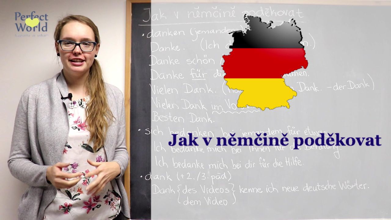 Jak poděkovat v němčině?